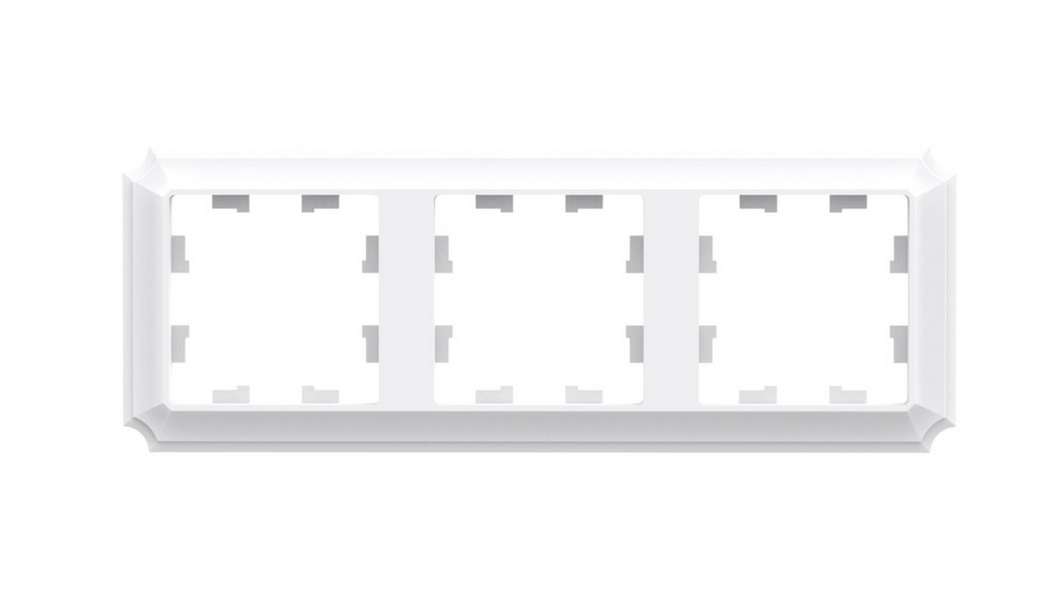 AtlasDesign Рамки Antique Рамка Systeme Electric AtlasDesign Antique Лотос 3-ая, универсальная ATN101303