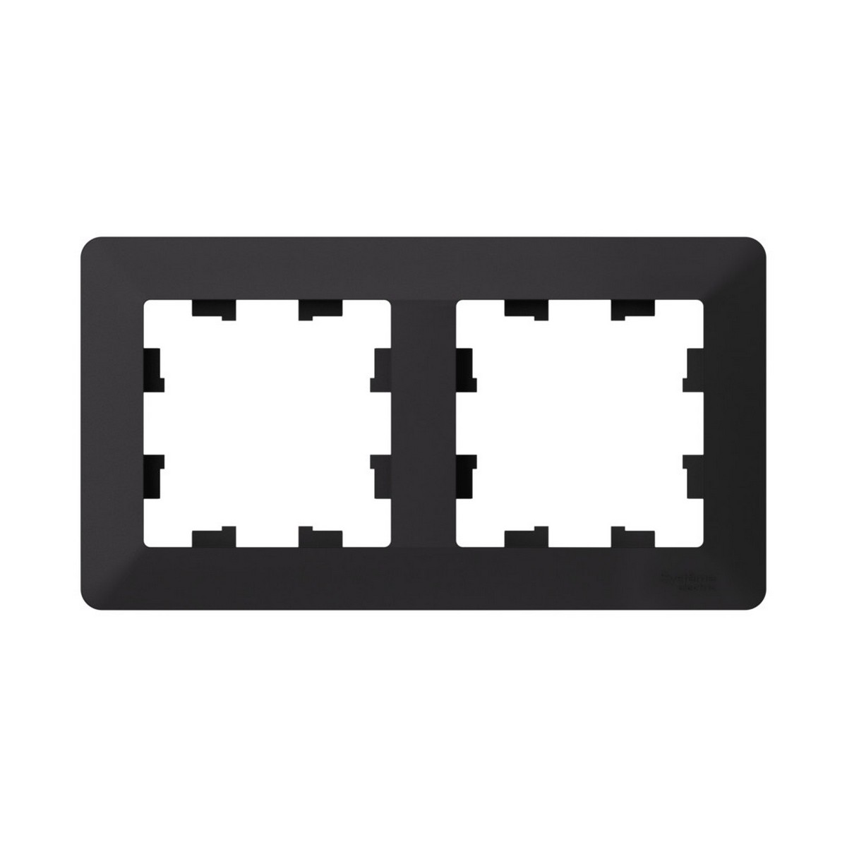 AtlasDesign Карбон Рамка Systeme Electric AtlasDesign Air Карбон/дымчатый черный 2-ая ATN221002