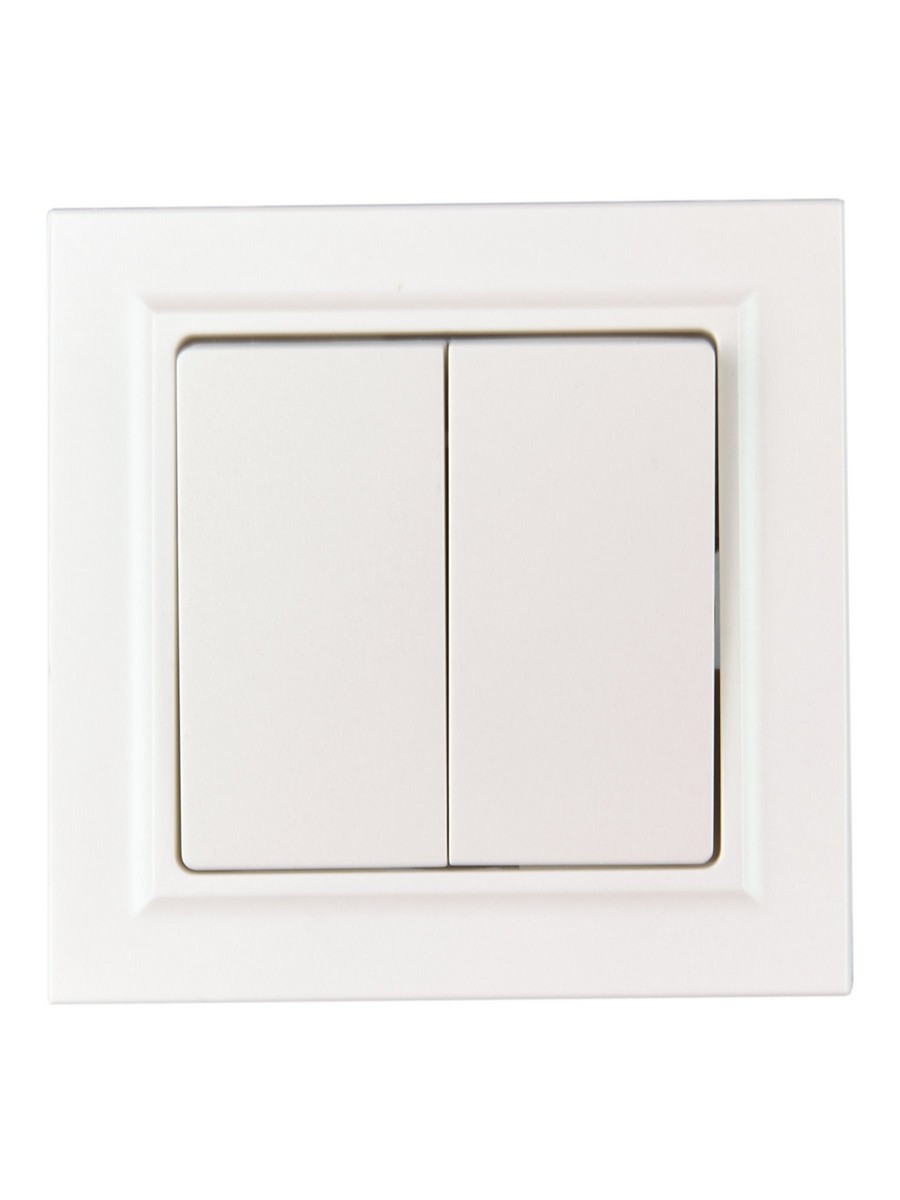 IEK Brite Жемчуг Выключатель IEK BRITE Жемчуг 2-кл. 10А в сб. ВСР10-2-0-БрЖ BR-V20-0-10-K36-F