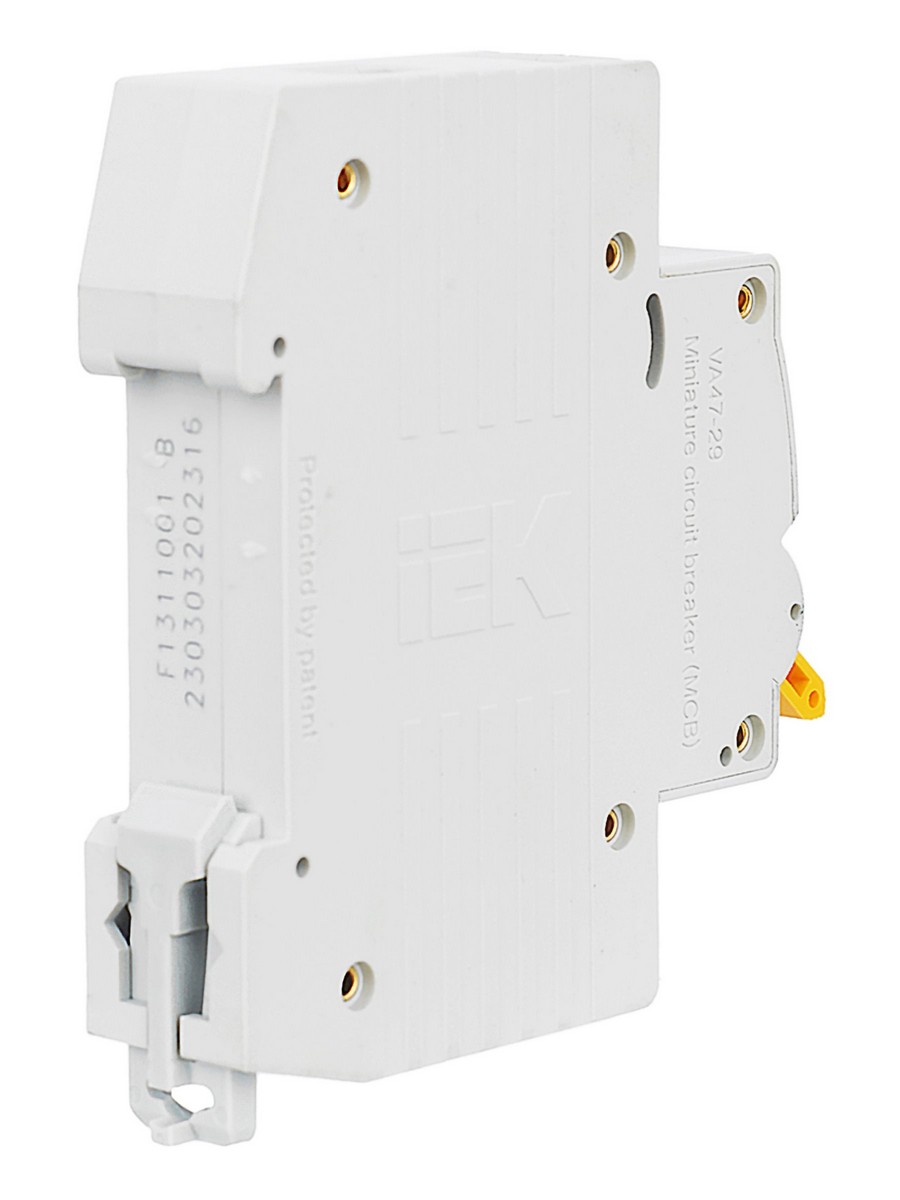 1 полюсные (однополюсные) Автоматический выключатель IEK KARAT ВА47-29 1Р 16А 4,5кА х-ка С MVA20-1-016-C 