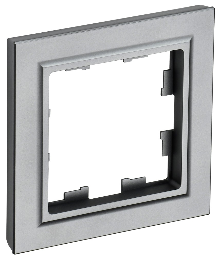 IEK Brite Рамки Рамка IEK BRITE 1-местная РУ-1-БрС сталь BR-M12-K46
