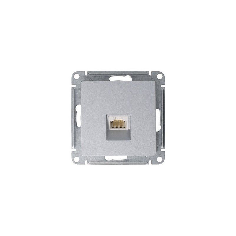 AtlasDesign Алюминий Розетка компьютерная Systeme Electric AtlasDesign Алюминий RJ45, ATN000383