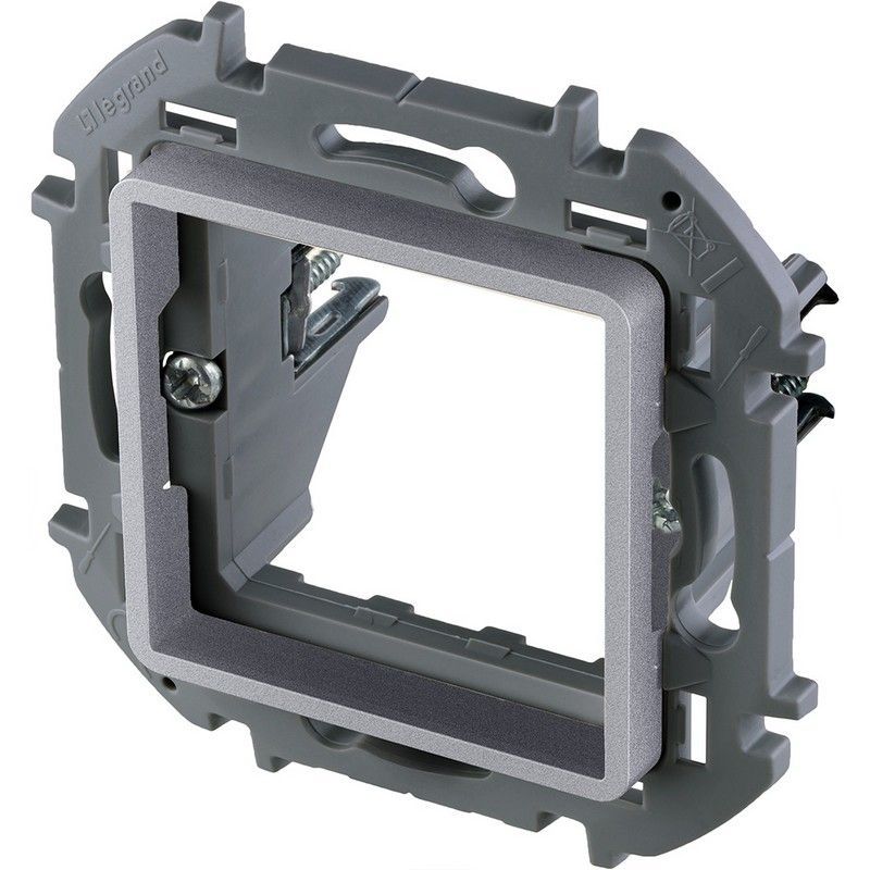 Legrand Inspiria Алюминий Адаптер Legrand INSPIRIA Алюминий для механизма Mosaic 673902