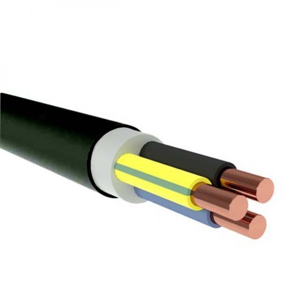 Кабель силовой ВВГ, ППГ, ВБШ жесткий Кабель силовой ВВГнг-LS(А) 3х6 ГОСТ Конкорд