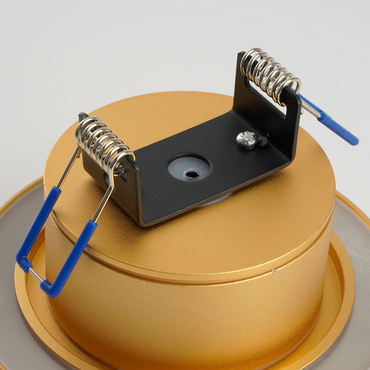 Светильники споты светодиодные Светильник спот потолочный Feron HL367 Barrel AURA 12W GX53 золото IP44 48408 