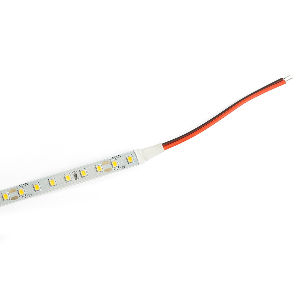 Светодиодная лента белая холодная Лента светодиодная SAFFIT SST02 120SMD(2835)/м 9.6Вт/м 12V 6500К IP20 5 метров 55242 