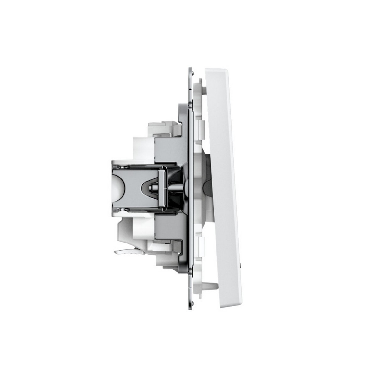 ArtGallery Белый Выключатель SE ArtGallery Белый 1-клавишный с подсветкой, быстрозажим. клем. GAL000113S