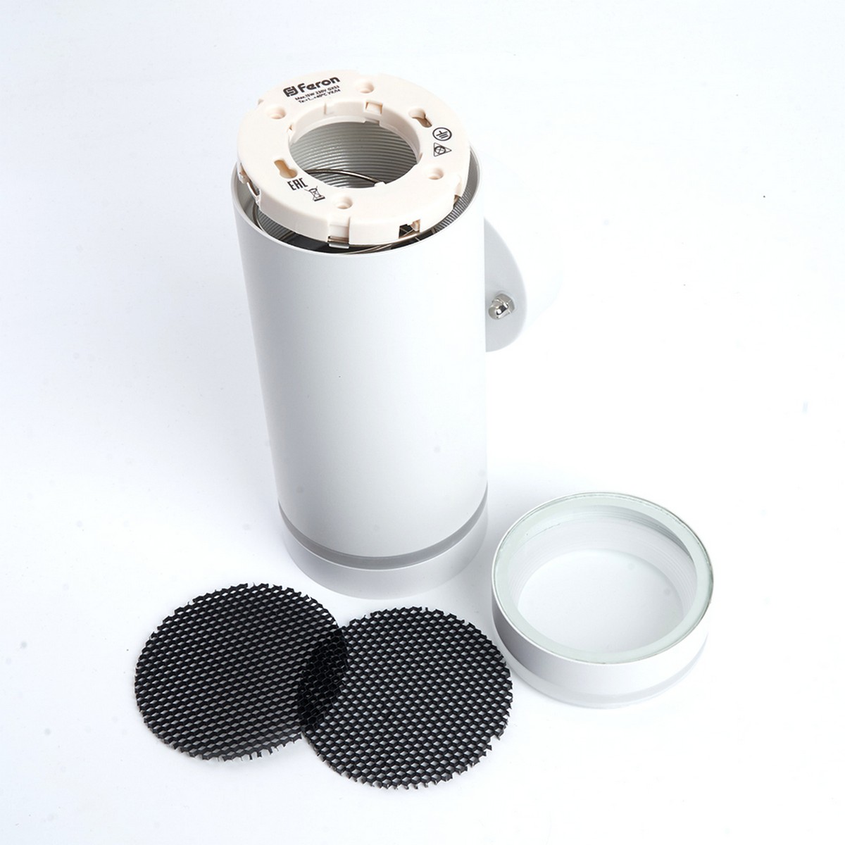 Уличные настенные светильники Светильник садово-парковый Feron DH1002 на стену вверх/вниз 230V белый 48316 