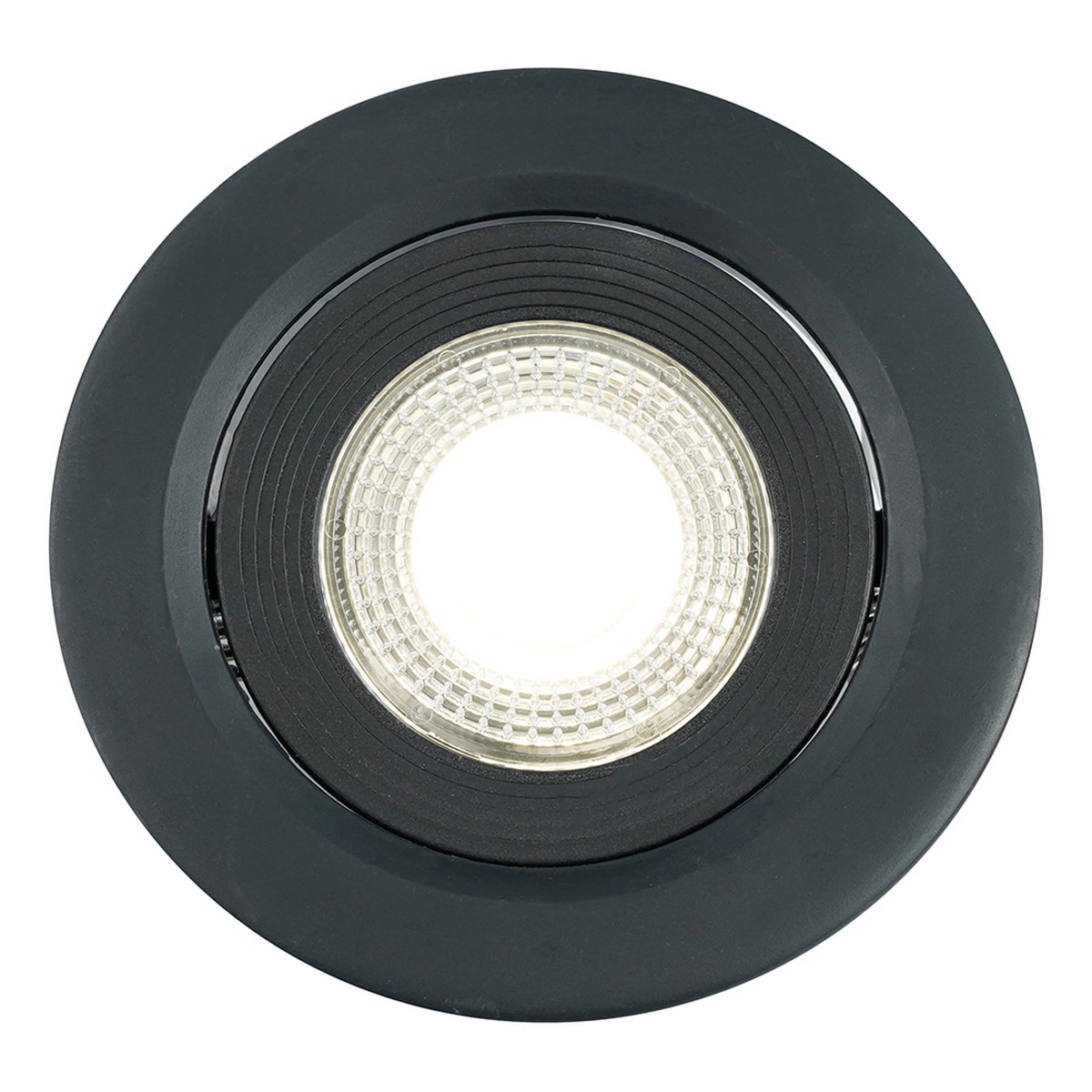 Встраиваемые светодиодные светильники Светодиодный светильник Feron.ONE AL540 встраиваемый 5W 4000K черный "круг" 52049 