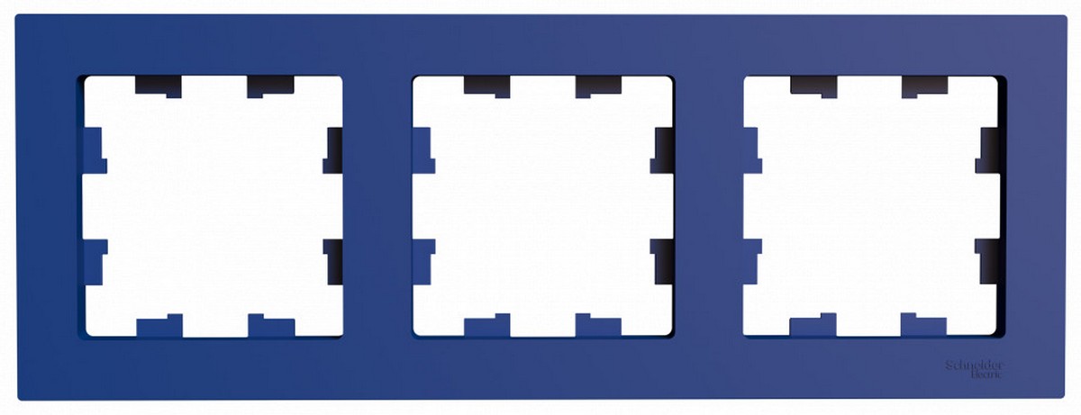 AtlasDesign Аквамарин Рамка Systeme Electric AtlasDesign Аквамарин 3-ая универсальная ATN001103