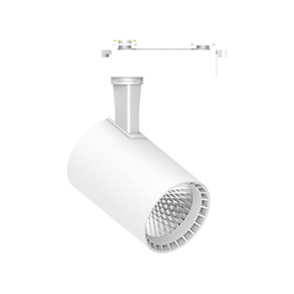 Трековые светодиодные светильники Светодиодный светильник Feron.ONE AL141 трековый 18W 4000K 35 градусов белый 48712 