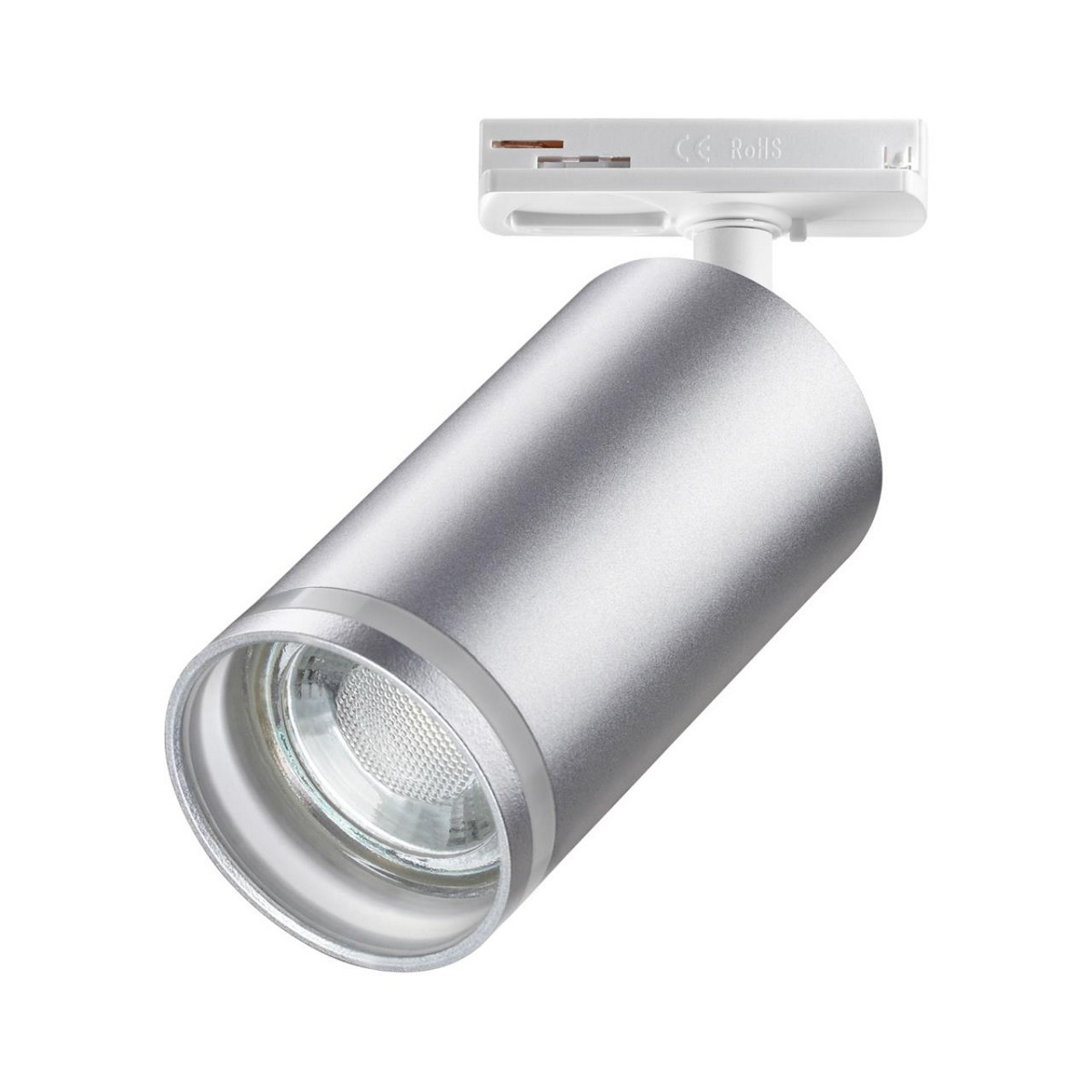 Трековые светодиодные светильники Светильник трековый для однофазного двухжильного шинопровода NOVOTECH 370879 ULAR 