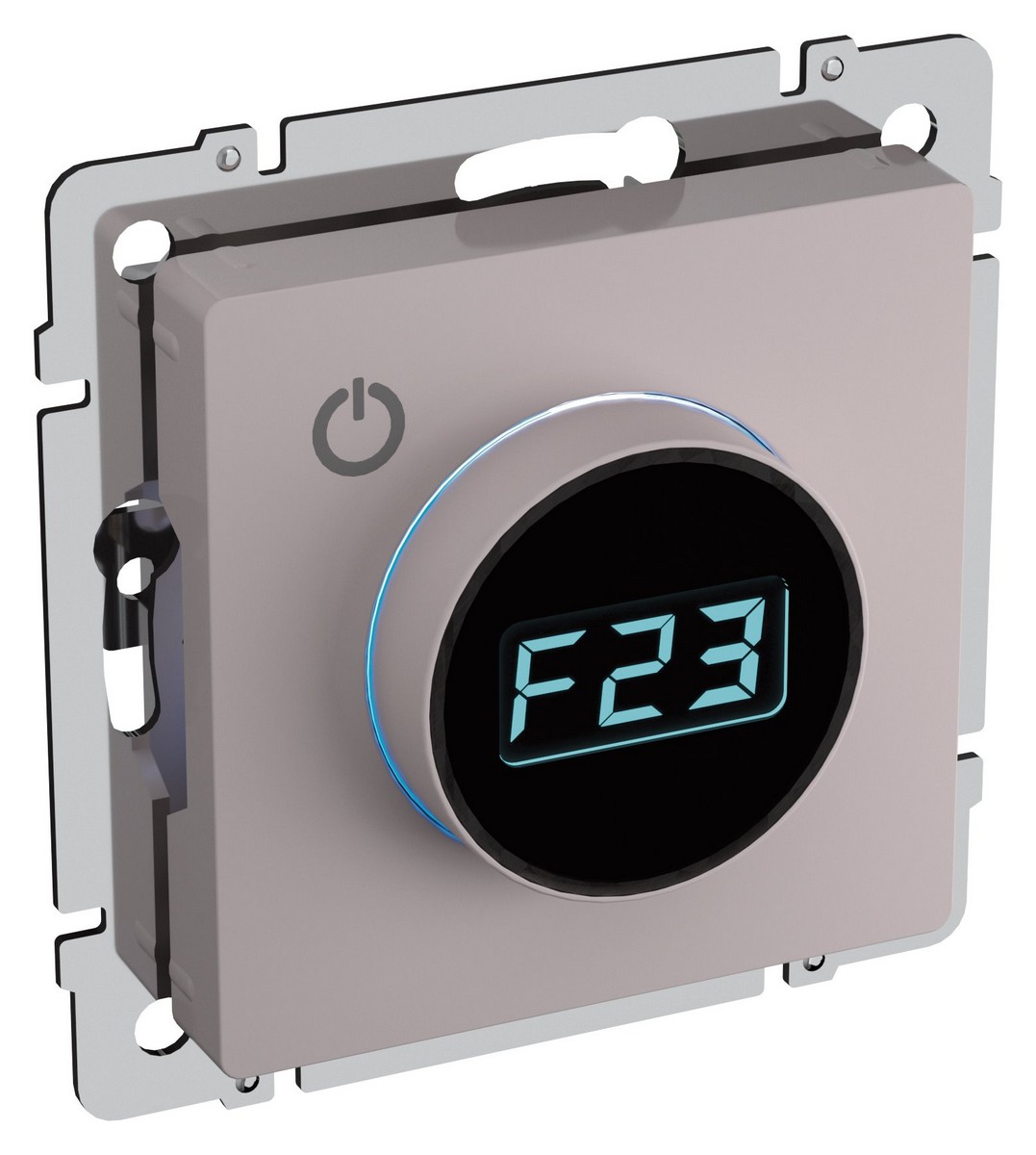 IEK Brite Жемчуг Термостат IEK BRITE BASE Жемчуг электронный с инд. ТС10-1-БрЖ (терморегулятор) BR-RT11-K36