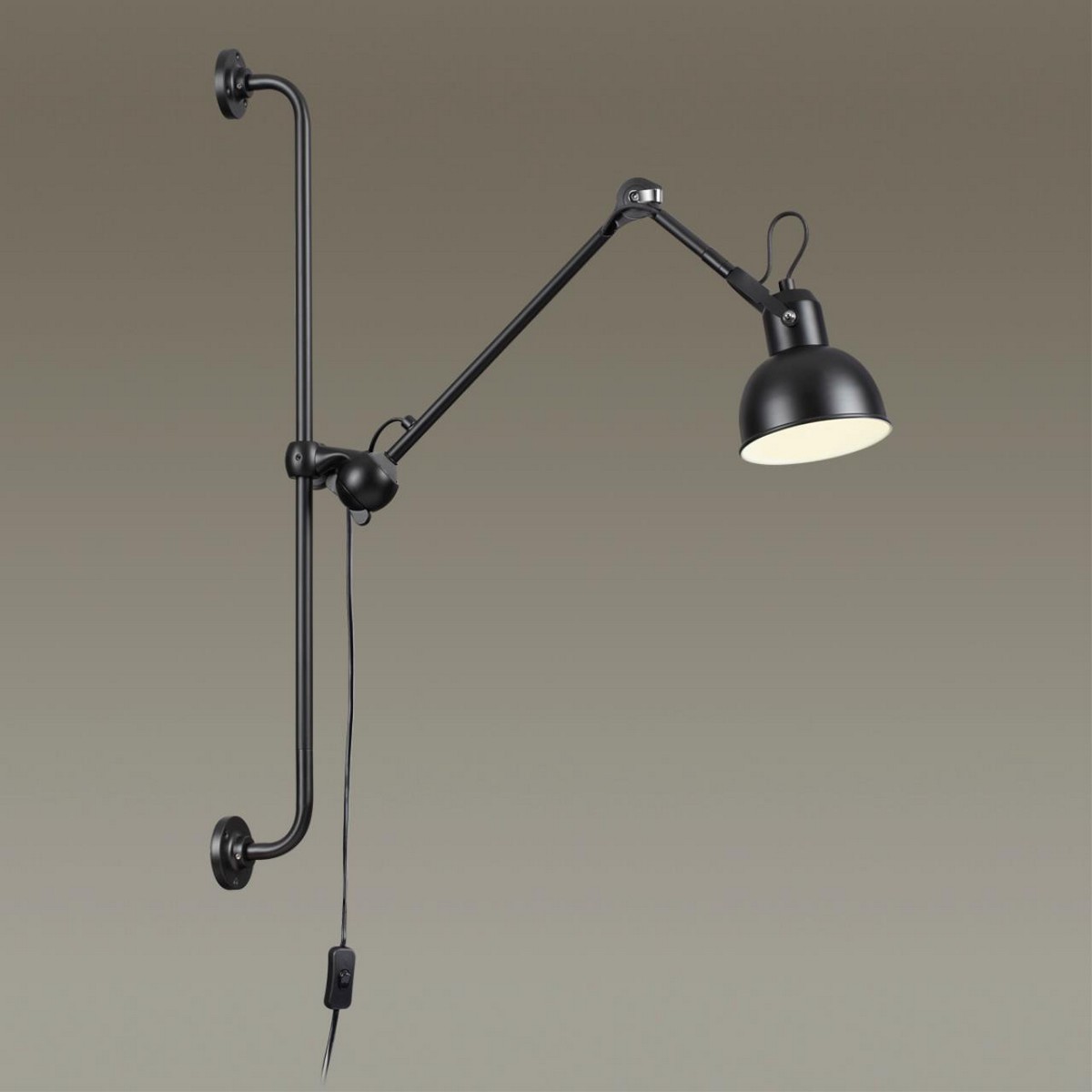 Накладные светодиодные светильники Настенный светильник на кронштейне ODEON LIGHT 4125/1WA ARTA 