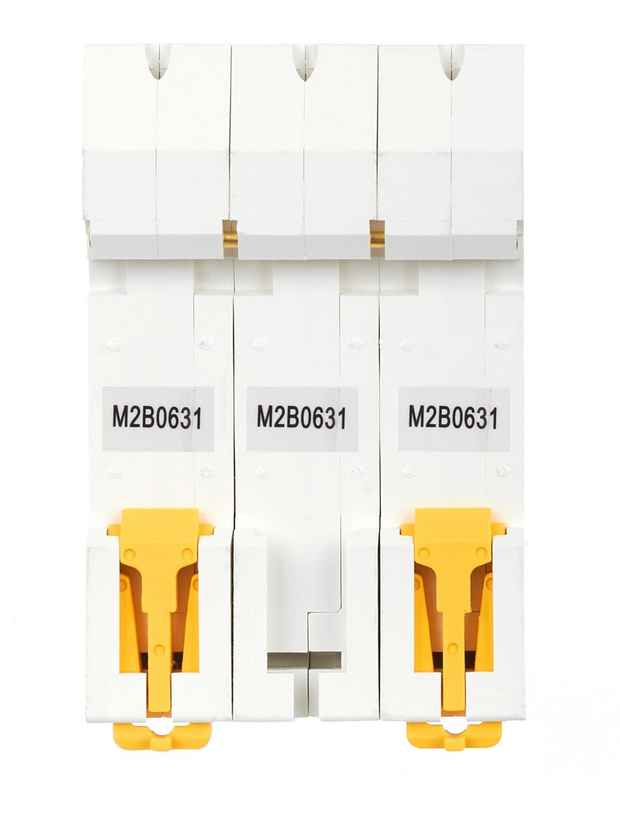 3 полюсные (трехполюсные) Автоматический выключатель IEK ARMAT M10N 3P B 6А AR-M10N-3-B006 