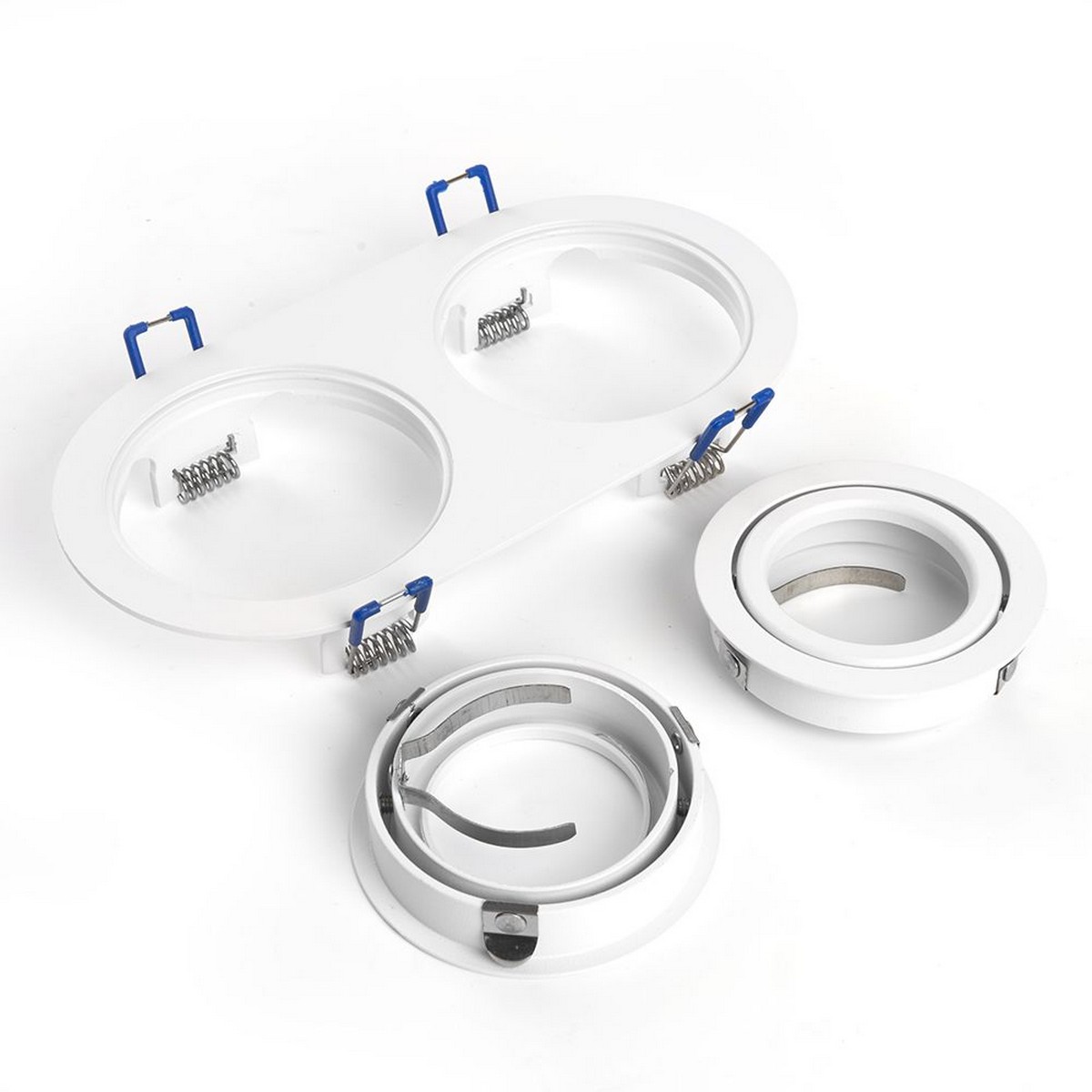 Встраиваемые светодиодные светильники Светильник потолочный встраиваемый Feron DL2812 черный 48460 