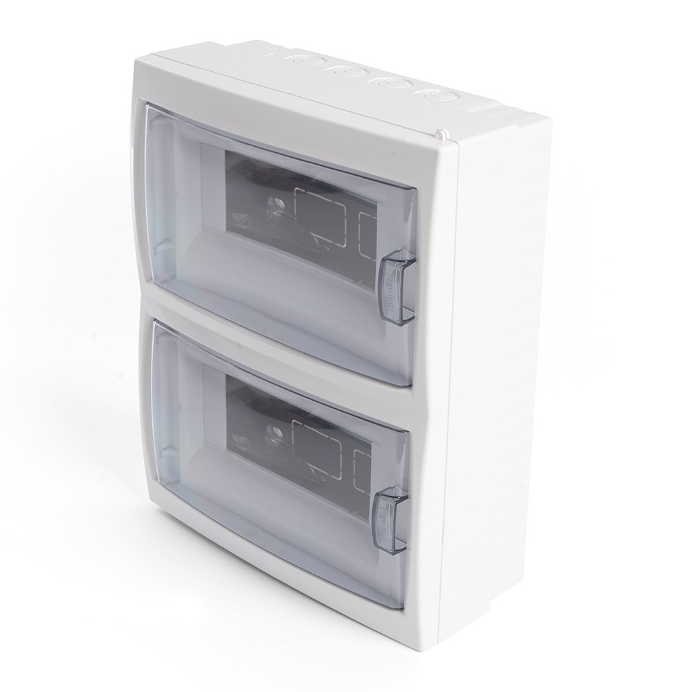 Пластиковые боксы и щиты Stekker Бокс настенный STEKKER EBX50-3/16-20 16 модулей, пластик, серия Standart 39648