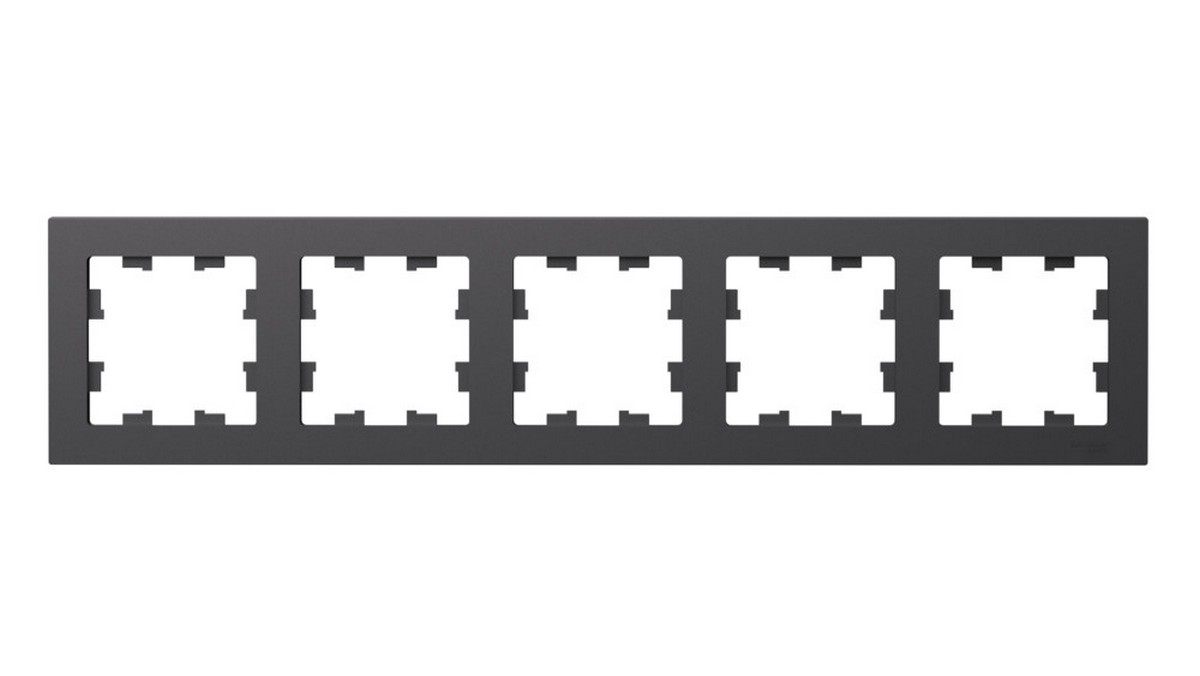 AtlasDesign Базальт Рамка Systeme Electric AtlasDesign Базальт 5-ая, универсальная ATN001405