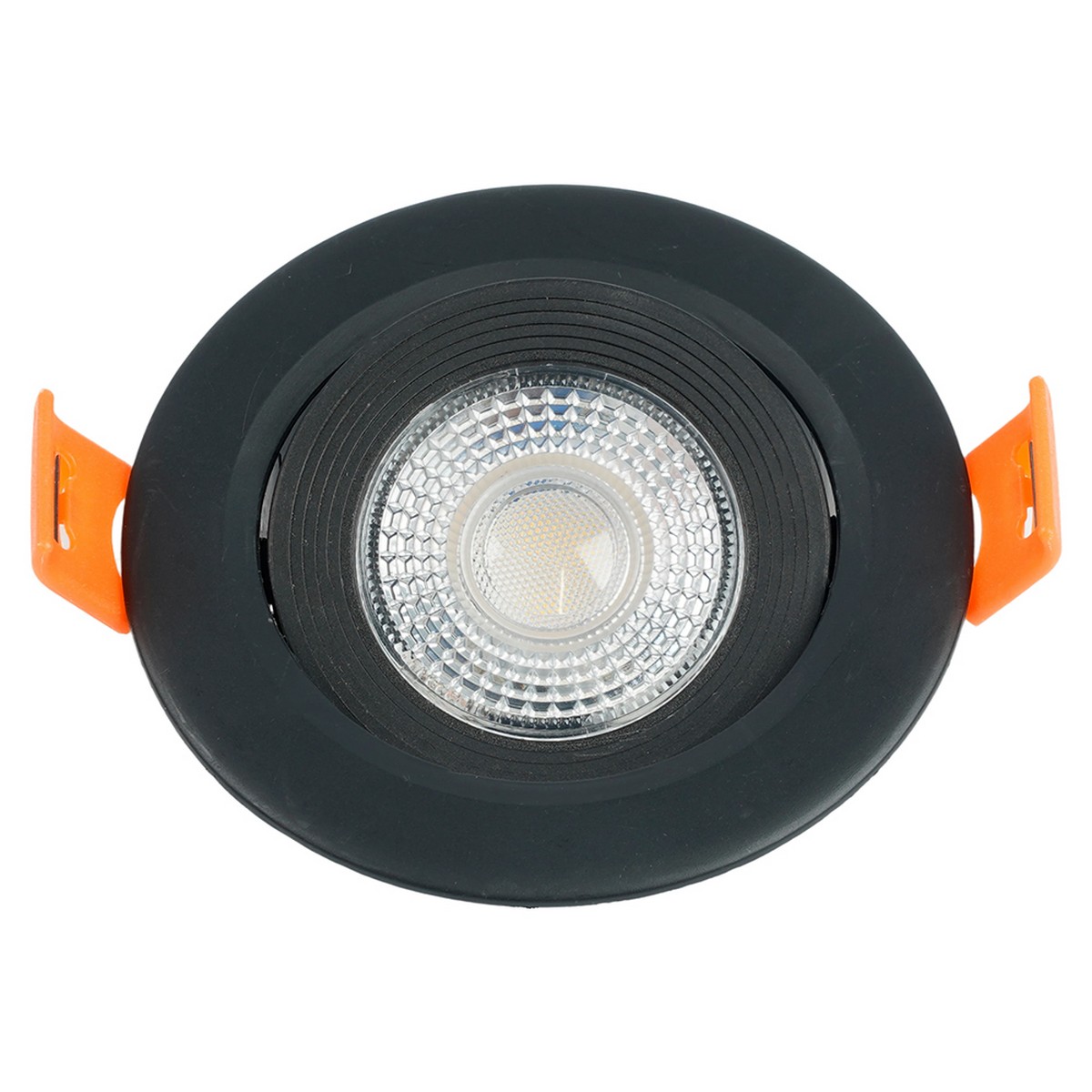 Встраиваемые светодиодные светильники Светодиодный светильник Feron.ONE AL540 встраиваемый 5W 4000K черный "круг" 52049 