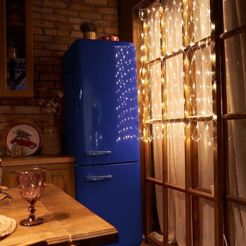 Светодиодная гирлянда Feron CL31 сеть 3х27м + 3м 230V мультиколор 220V 48175