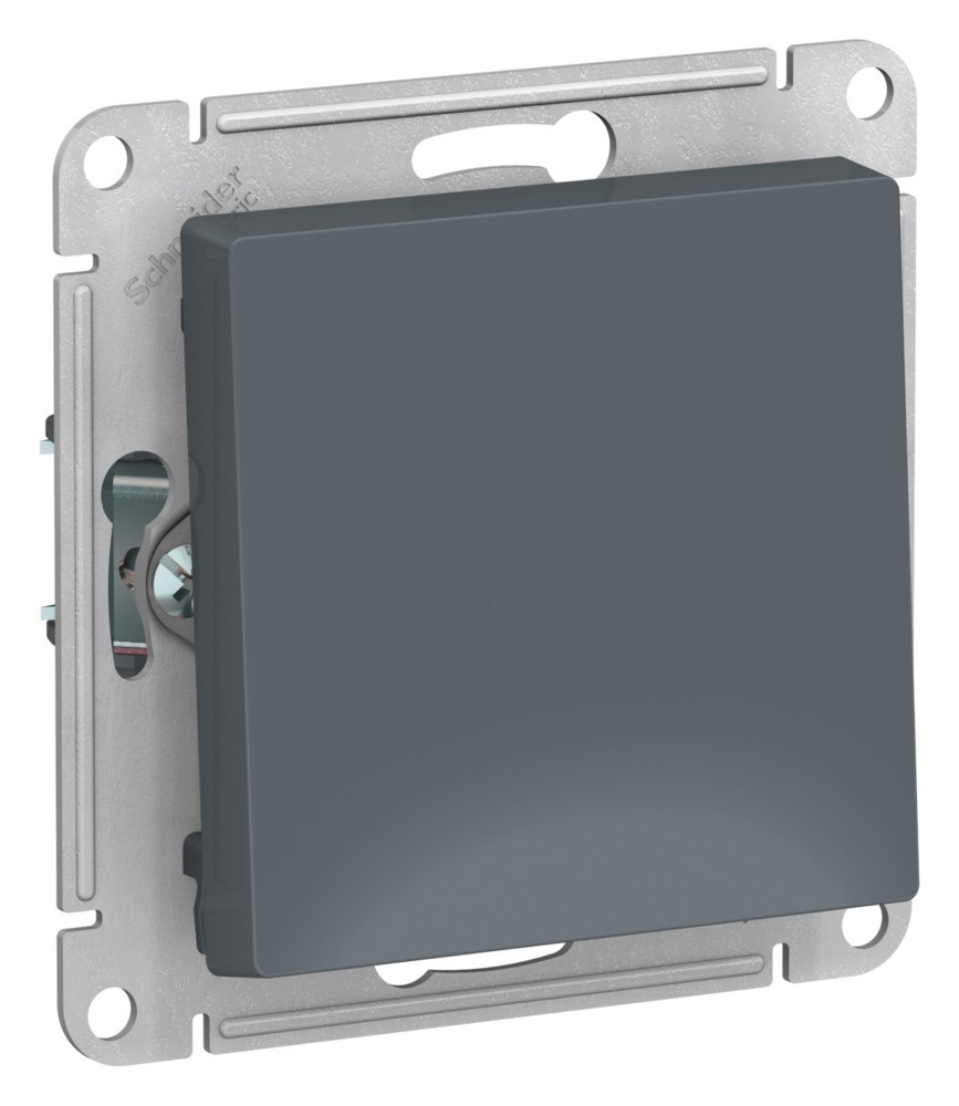 AtlasDesign Грифель Выключатель Systeme Electric AtlasDesign Грифель 1-клавишный 2-полюсный, 10А, механизм ATN000721