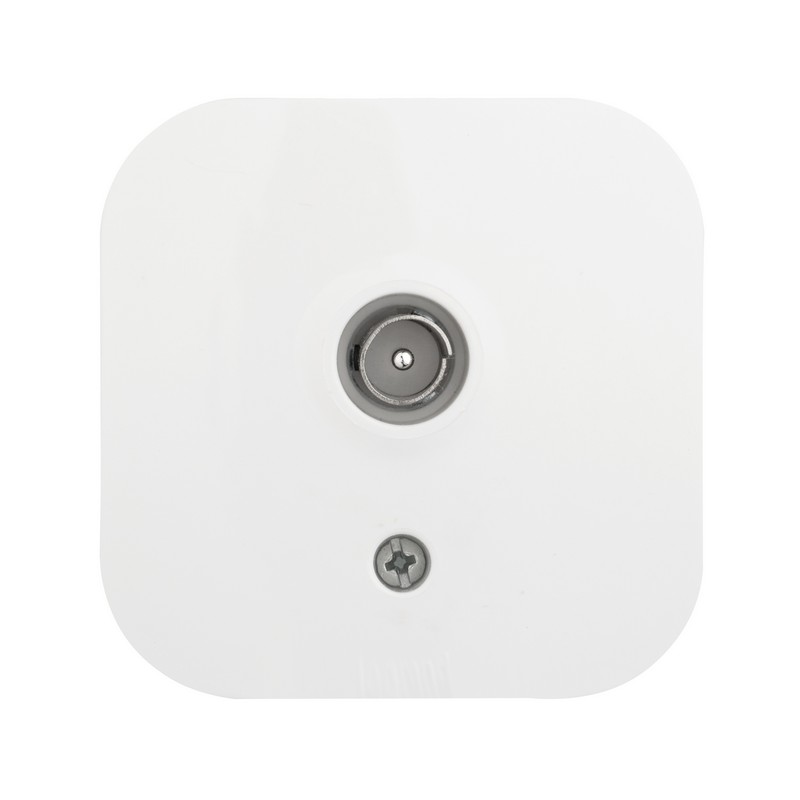 Розетка TV Legrand Quteo белая  782215