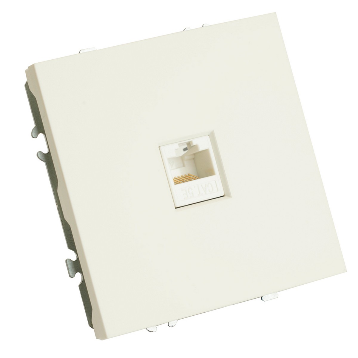 Эмили - Розетки и выключатели Stekker Розетка компьютерная 1-ая RJ-45 STEKKER Эмили RST00-5117-01 белый фарфор soft touch 49873
