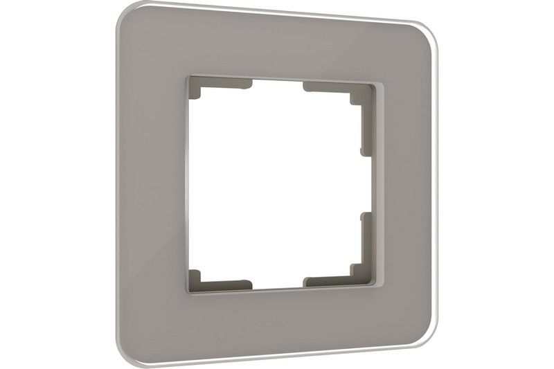 Рамки Werkel Elite Рамка Werkel из стекла на 1 пост Elite дымчатый W0012417
