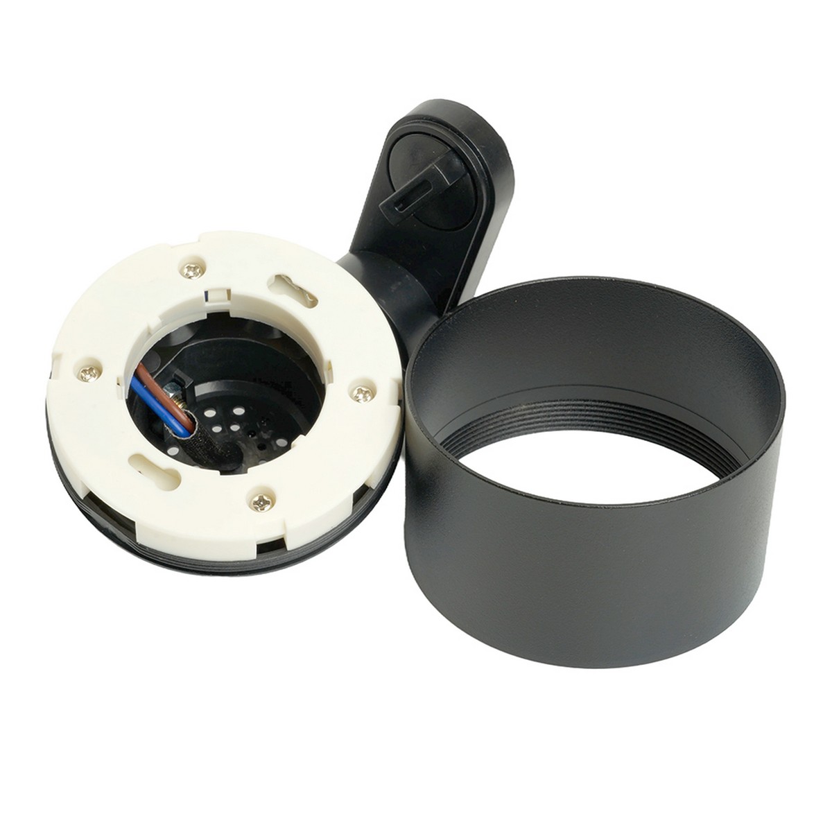 Трековые светодиодные светильники Светильник Feron AL189 трековый под лампу GX53 черный 48709 