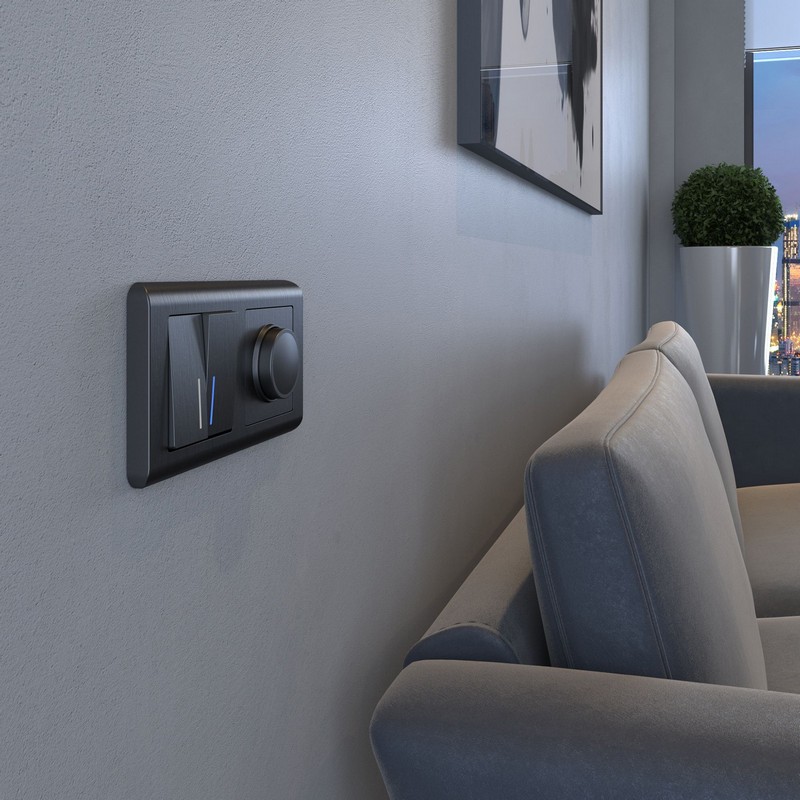 Рамки Werkel Stream Рамка Werkel Stream на 2 поста (графит) W0022104