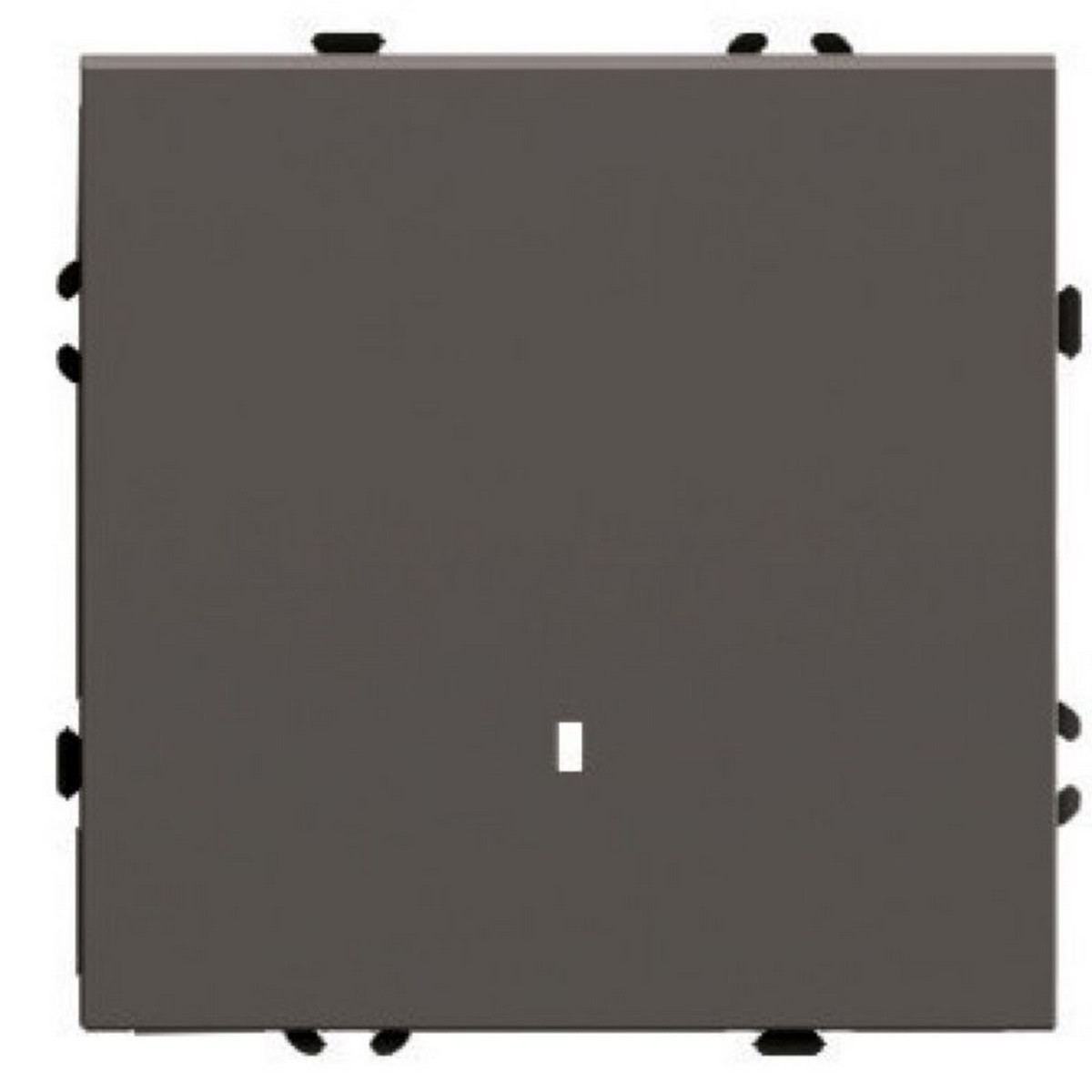 Эмили - Розетки и выключатели Stekker Выключатель 1-клавишный c индикатором STEKKER Эмили RSW10-5101-09 антрацит soft touch 49915