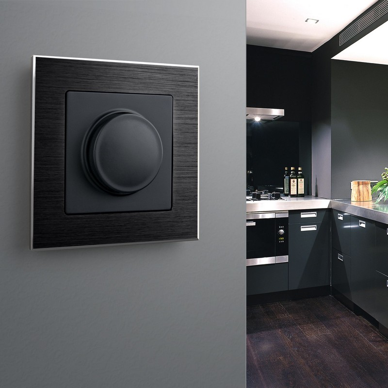 Рамки Werkel Aluminium Рамка Werkel Aluminium на 1 пост (черный алюминий) W0011708