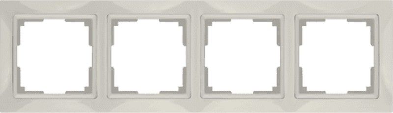 Рамки Werkel Snabb Рамка Werkel Snabb на 4 поста (слоновая кость basic) W0042003