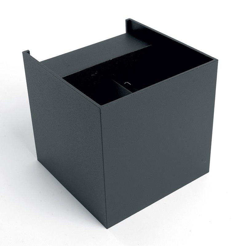 Уличные настенные светильники Светильник уличный светодиодный Feron DH012 2*3W 450Lm 4000K черный 11870 