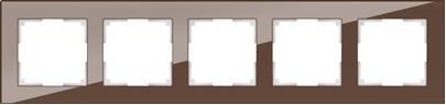 Рамки Werkel Favorit Рамка Werkel Favorit на 5 постов (мокко) W0051118