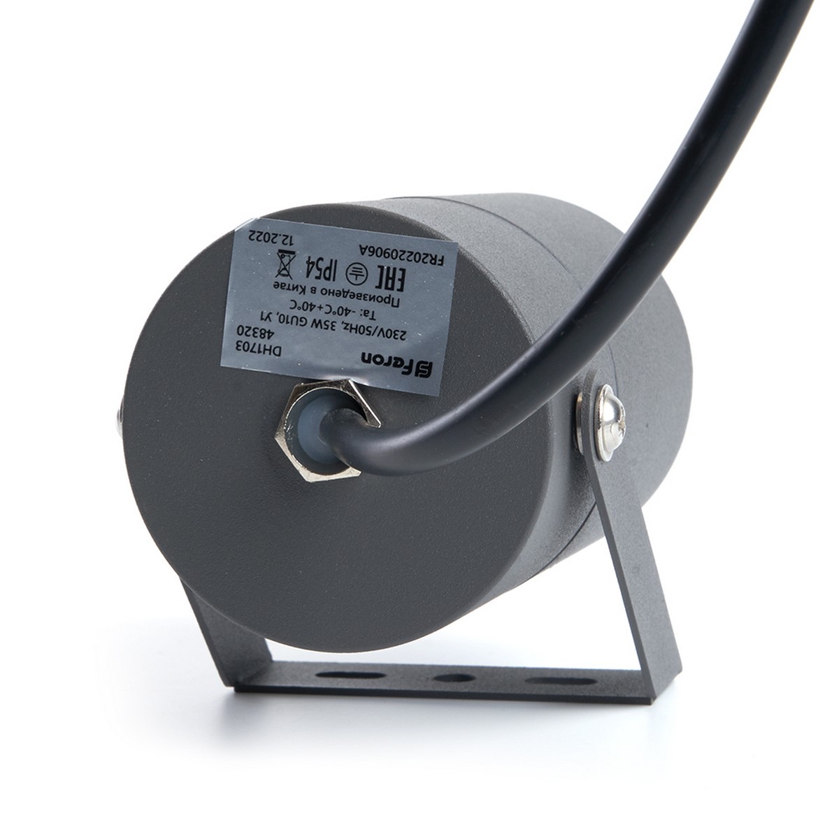 Уличные настенные светильники Светильник садово-парковый Feron DH1703 на стену GU10 230V серый 48320 