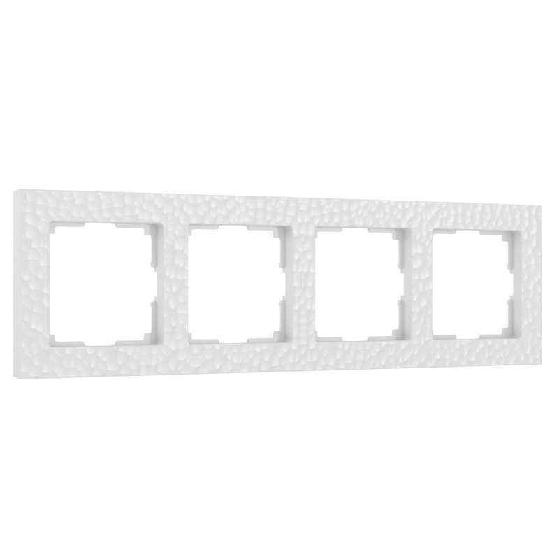Рамки Werkel Hammer Рамка Werkel на 4 поста Hammer (белый) W0042401