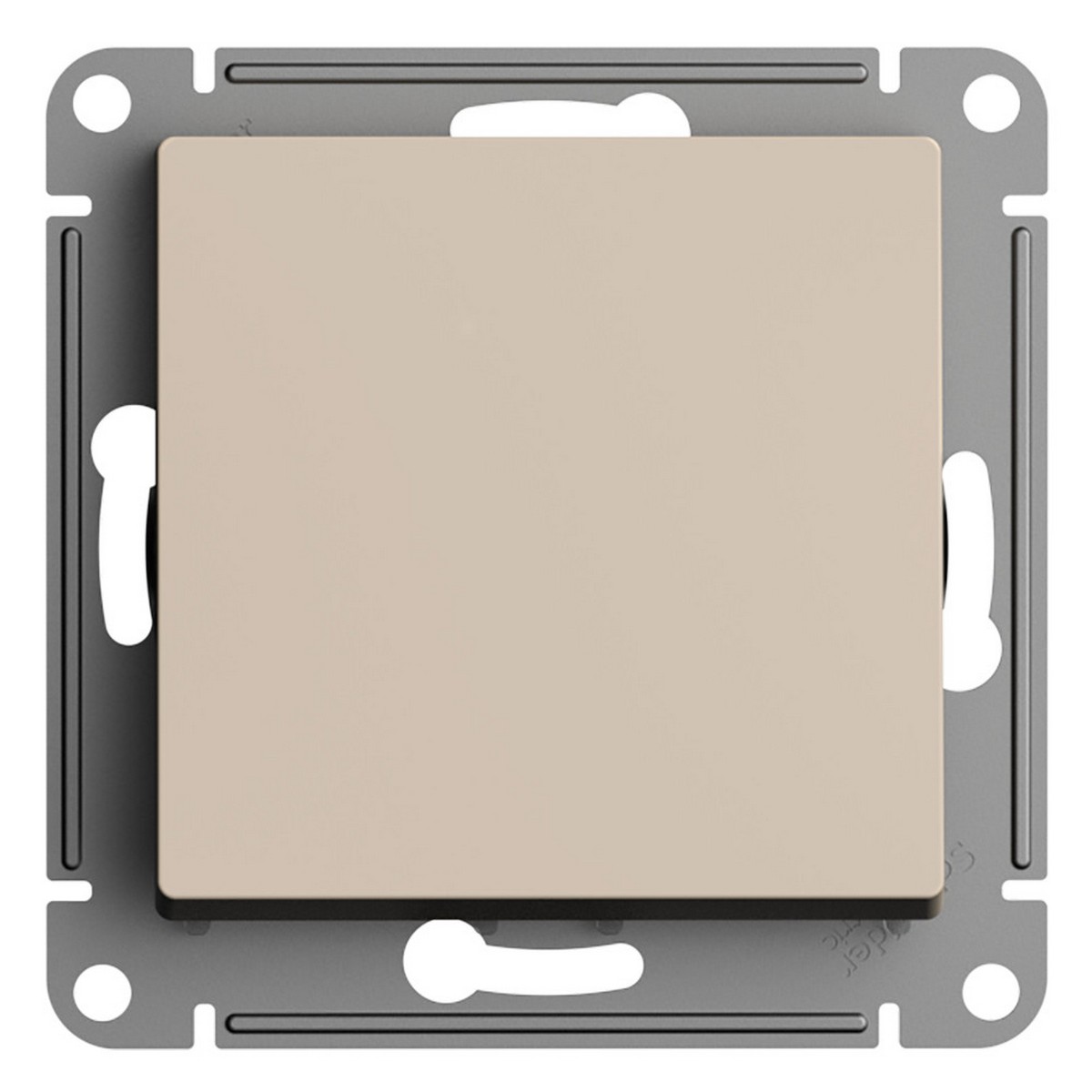 AtlasDesign Песочный Переключатель Systeme Electric AtlasDesign Песочный 1-клавишный ATN001261