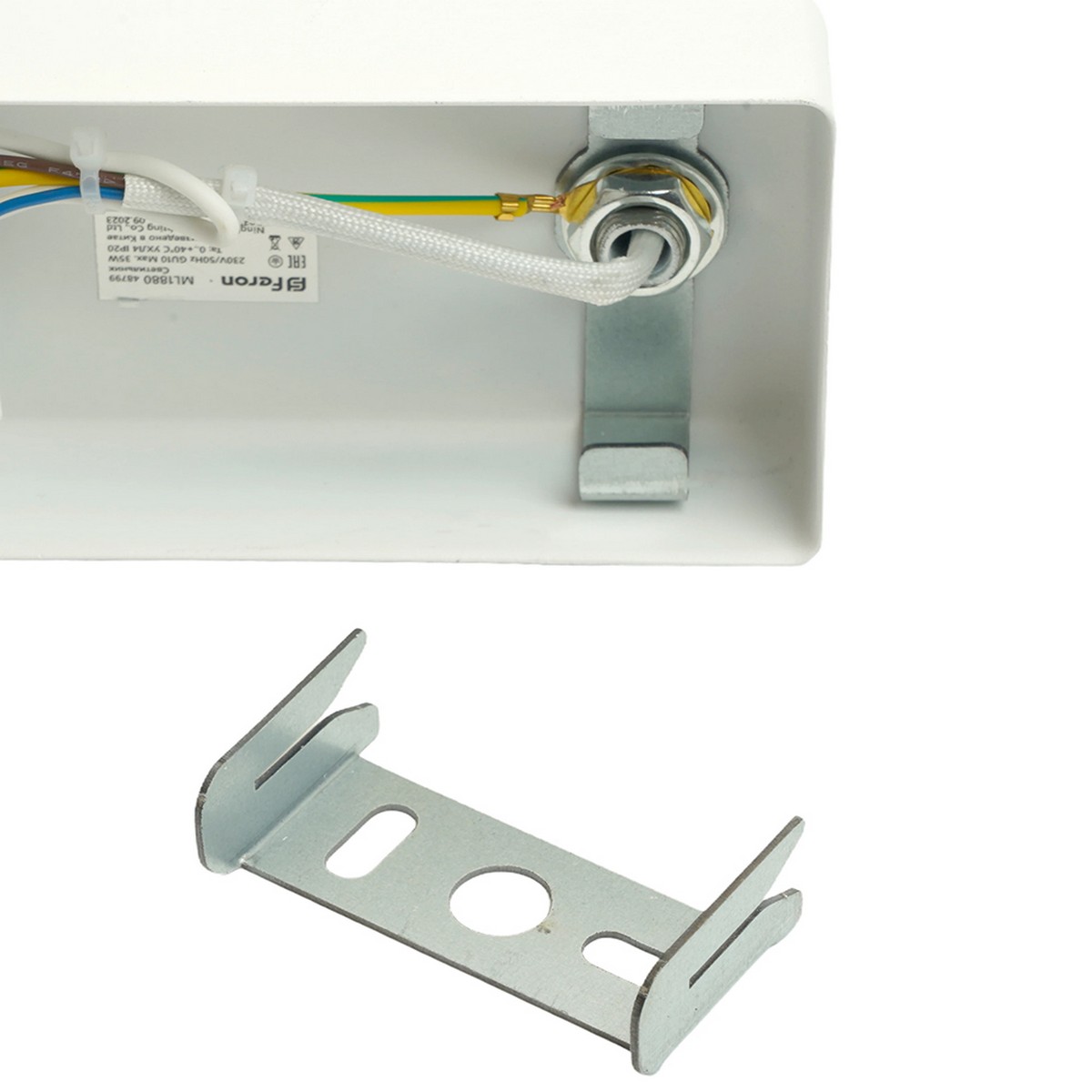 Накладные светодиодные светильники Светильник Feron ML1880 PRISM 35W 230V GU10 белый 48799 