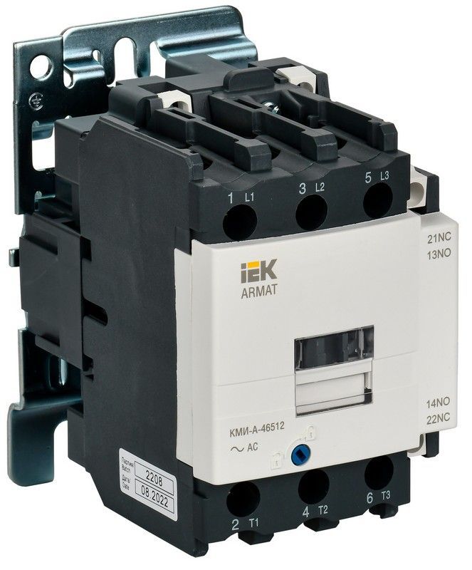 Контакторы Контактор IEK ARMAT КМИ-А-46512 LC1D 65А 24В/АС3 1НО/1НЗ AR-ACC-41-065-024-11 
