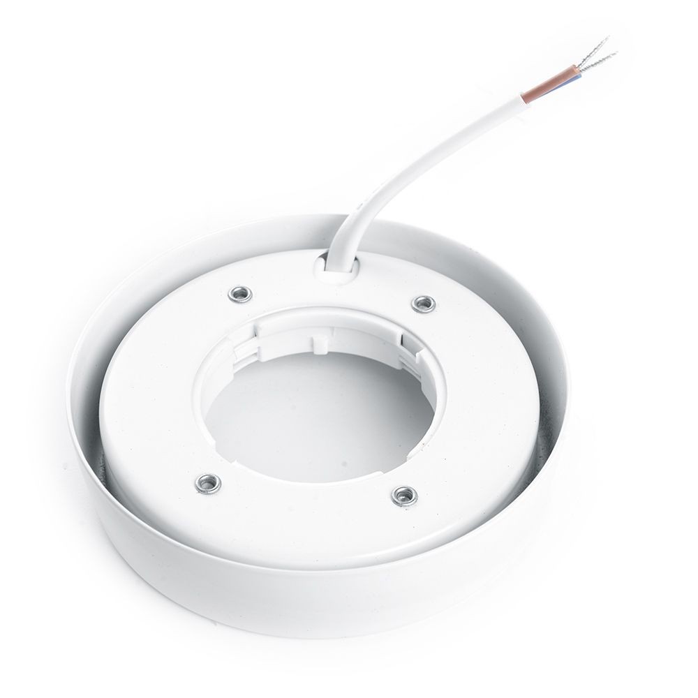 Накладные светодиодные светильники Светильник накладной Feron HL63 потолочный GX53 белый матовый 41703 