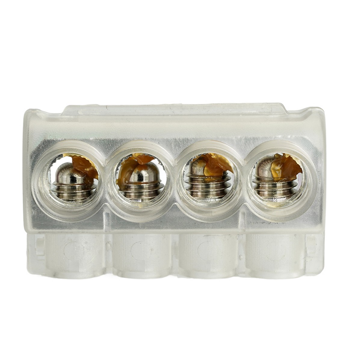 Клемма 4-х контактная STEKKER LD611-4 для подключения сетей уличного освещения KE10.504 (Al10-50/Cu2,5-35) 50215