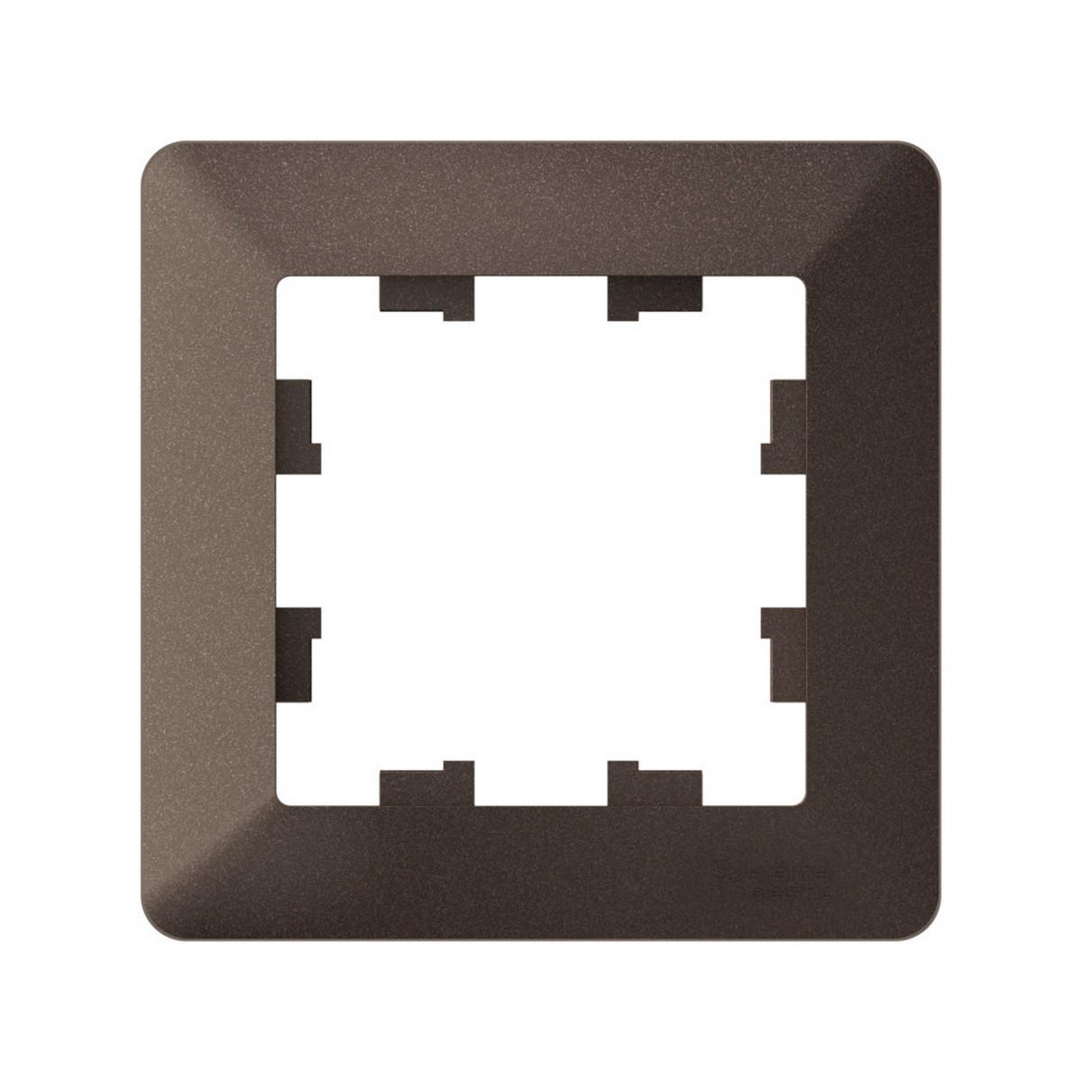 AtlasDesign Мокко Рамка Systeme Electric AtlasDesign Air Мокко/дымчатый черный 1-ая ATN220601