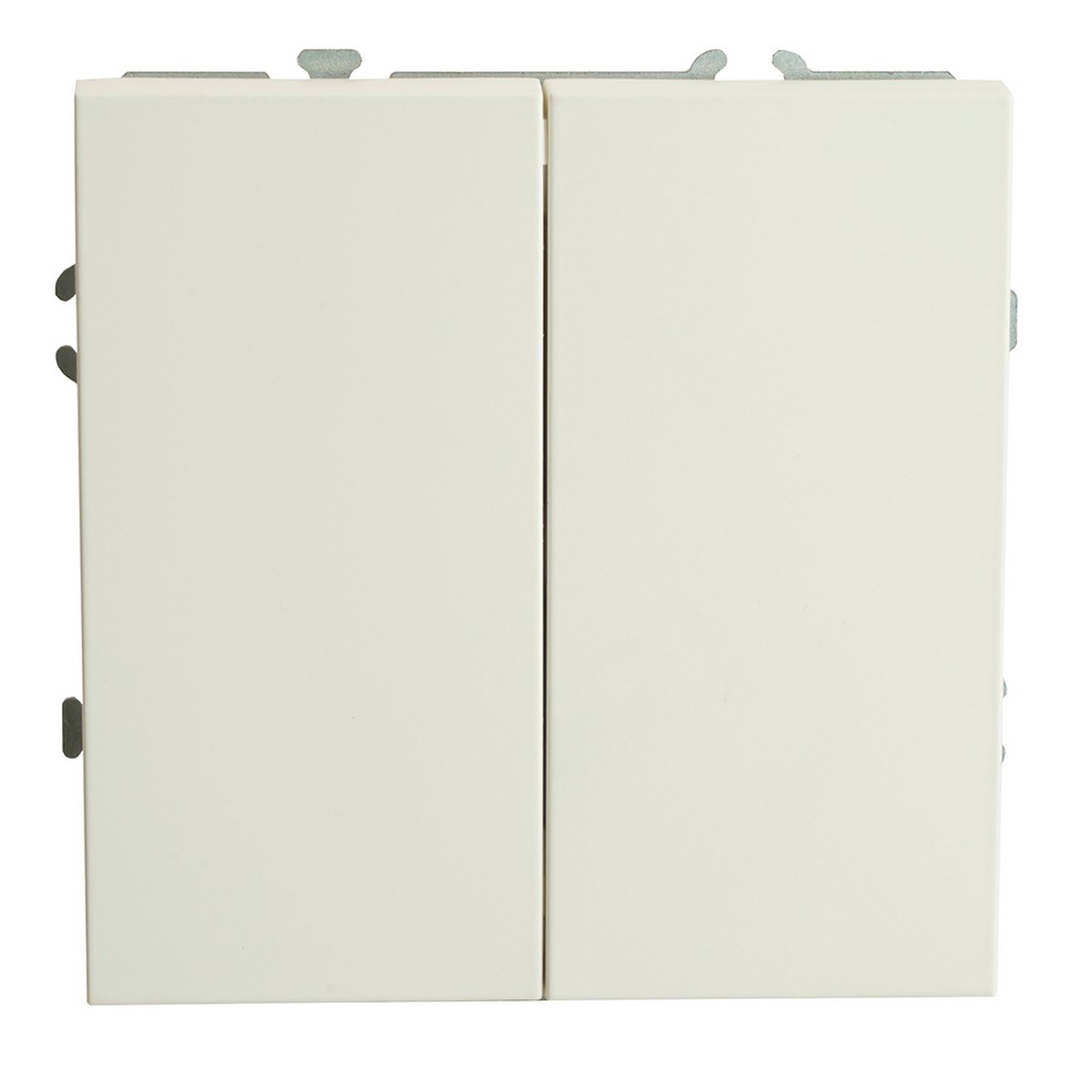 Эмили - Розетки и выключатели Stekker Переключатель 2-клавишный STEKKER Эмили RSW10-5107-01 белый фарфор soft touch 49869