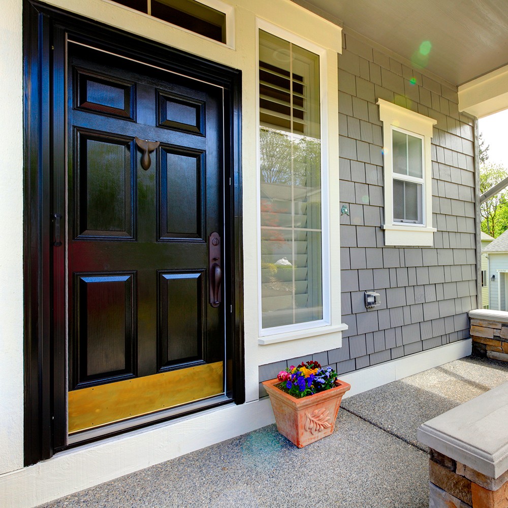 Дверные звонки проводные (электрические) Звонок Feron DB-102 с кнопкой проводной электромеханический белый 230V 119х70х37мм 48806 