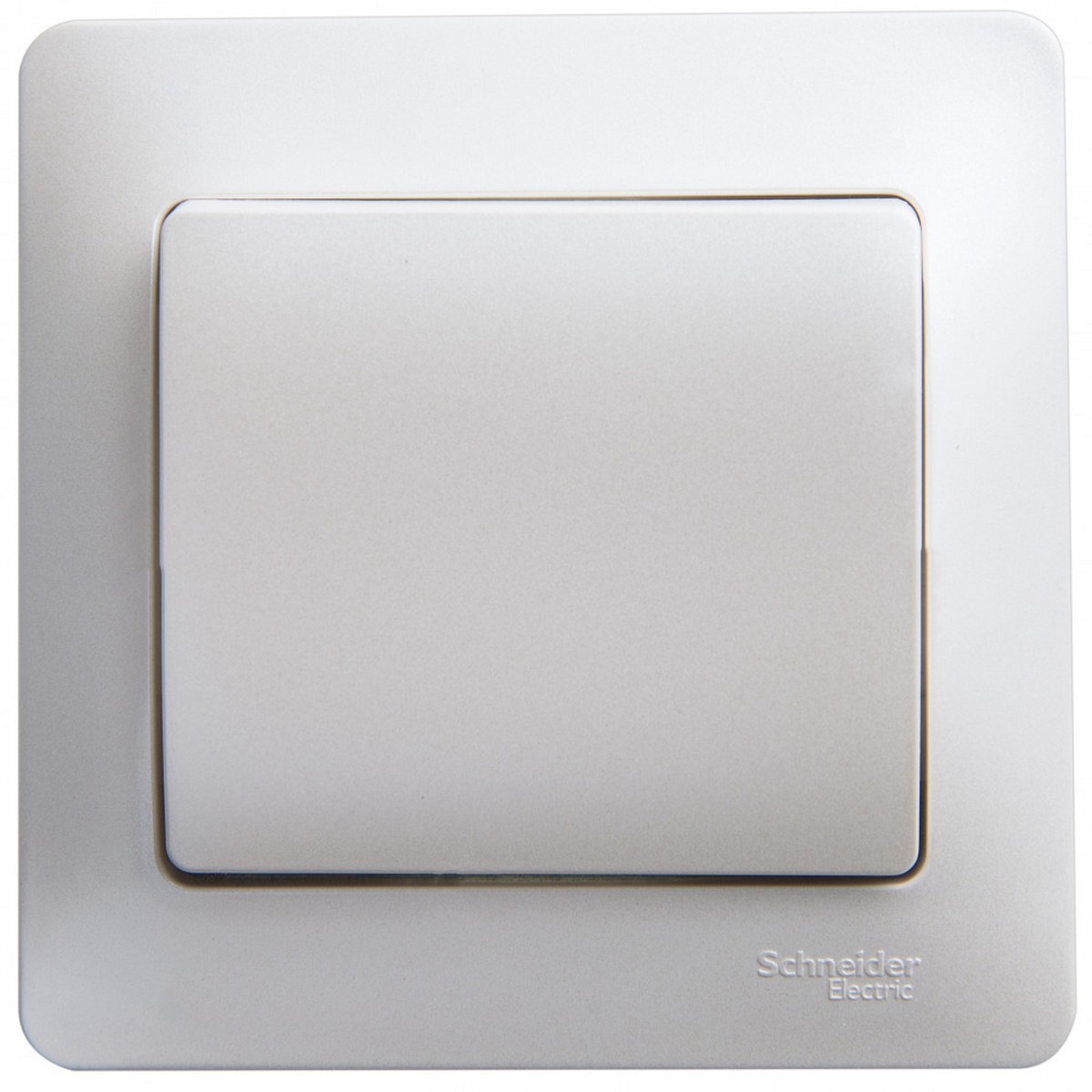 Glossa Перламутр Выключатель Systeme Electric Glossa Перламутр 1-клавишный, сх.1, 10АХ, в сборе GSL000612