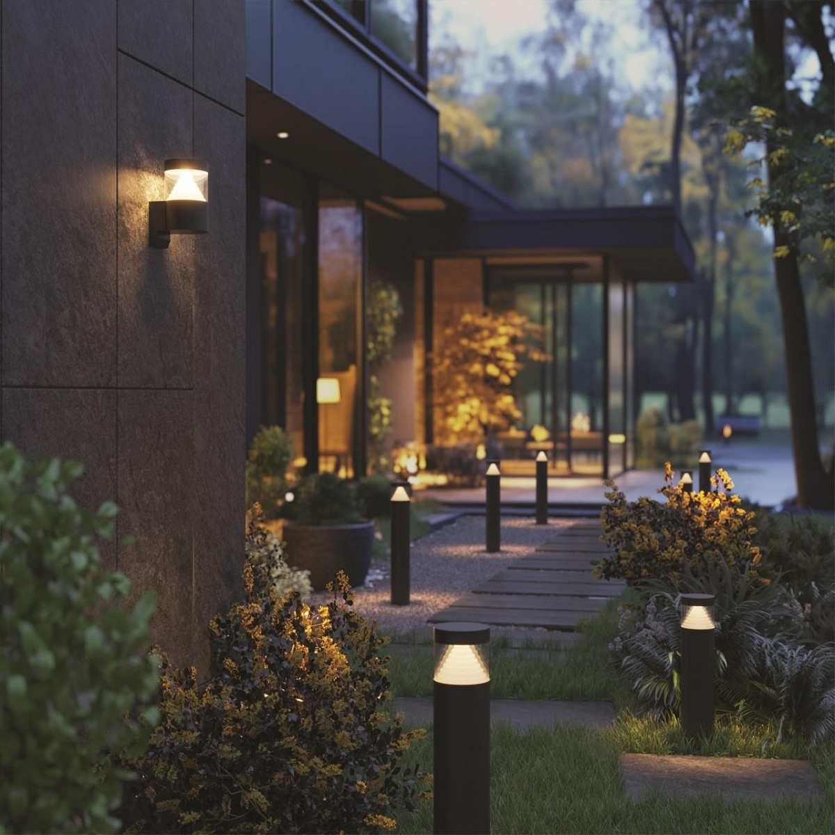 Светодиодные ландшафтные светильники Ландшафтный светильник ODEON LIGHT 7140/20GL HULK 