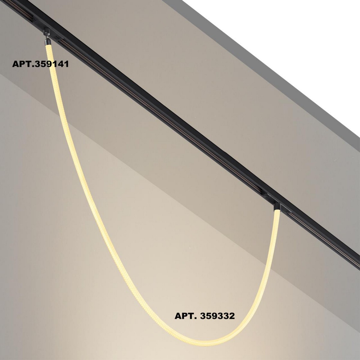 Трековые светодиодные светильники Трековый светильник «ГИБКИЙ НЕОН» для низковольтного шинопровода FLUM NOVOTECH 359332 RAMO 