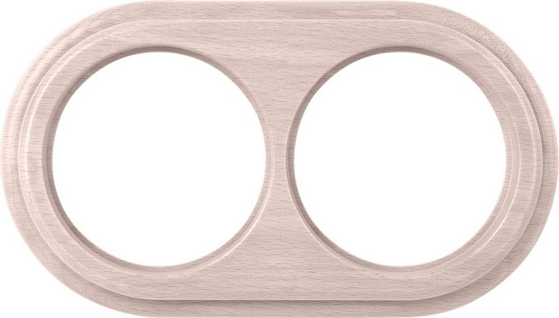 Werkel Ретро Рамка Werkel ретро WL15-frame-02 (беленый дуб) на 2 поста