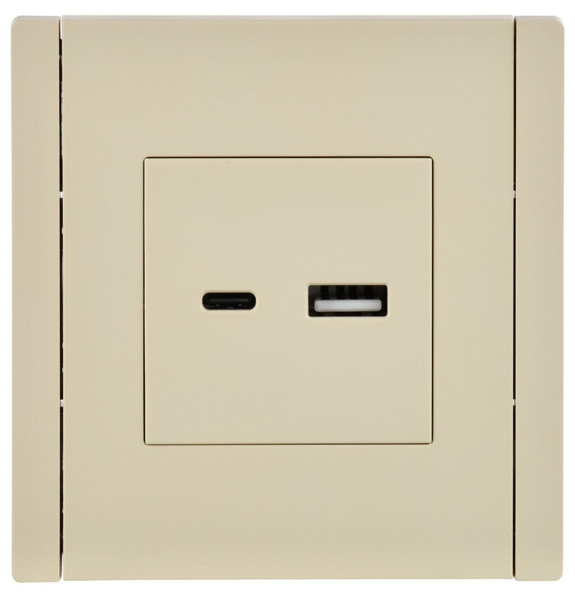 IEK FORTE&PIANO Ваниль Розетка IEK FORTE&PIANO Ваниль USB A+C 3,1А FP450